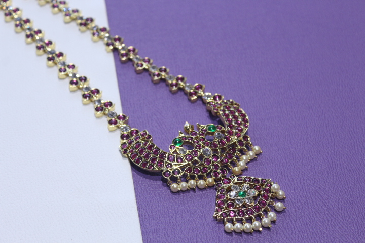 Gandaberunda Pendant with Leaf Haram