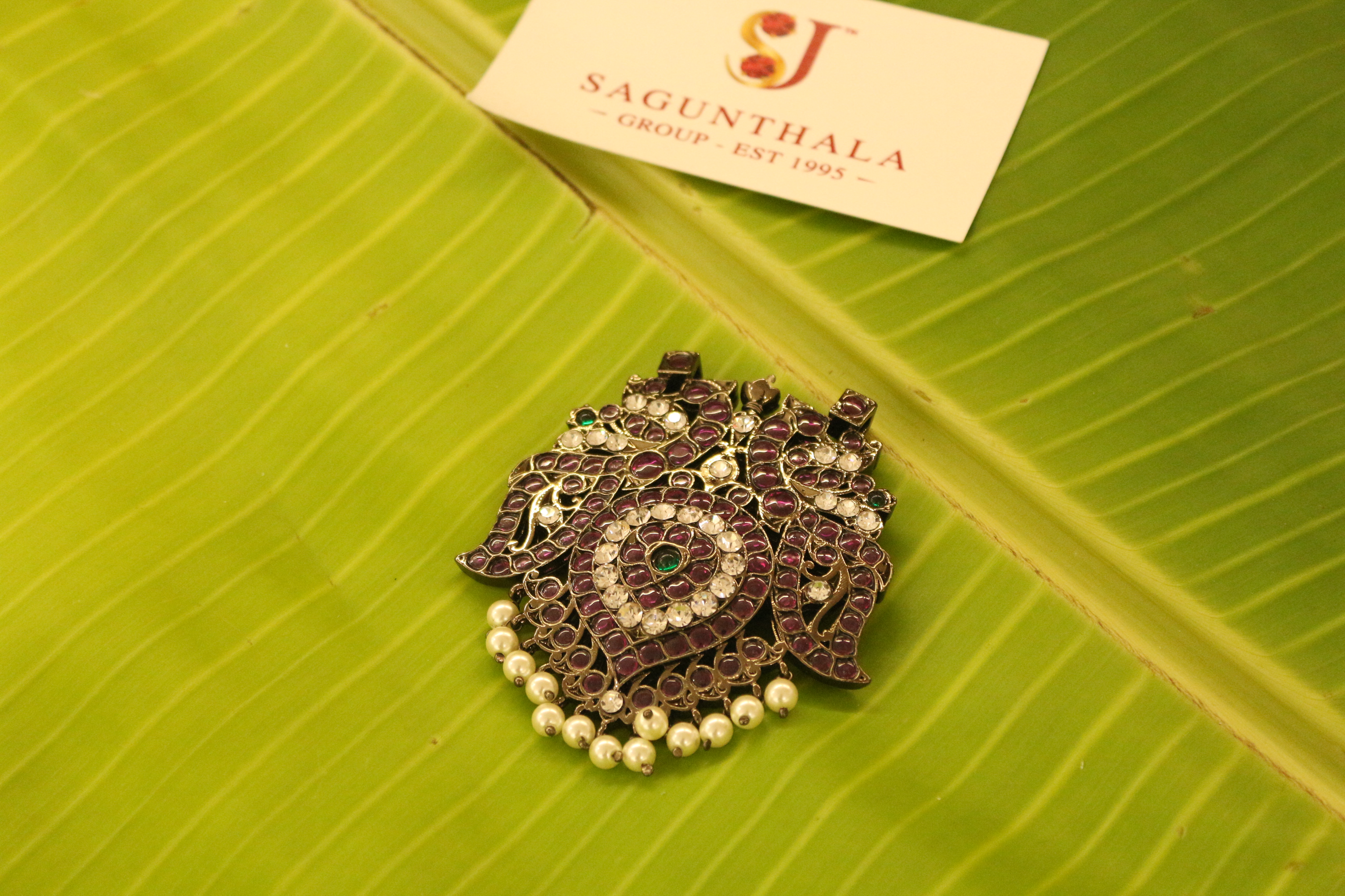 Black Antique Gandaberunda Rakodi / Dollar