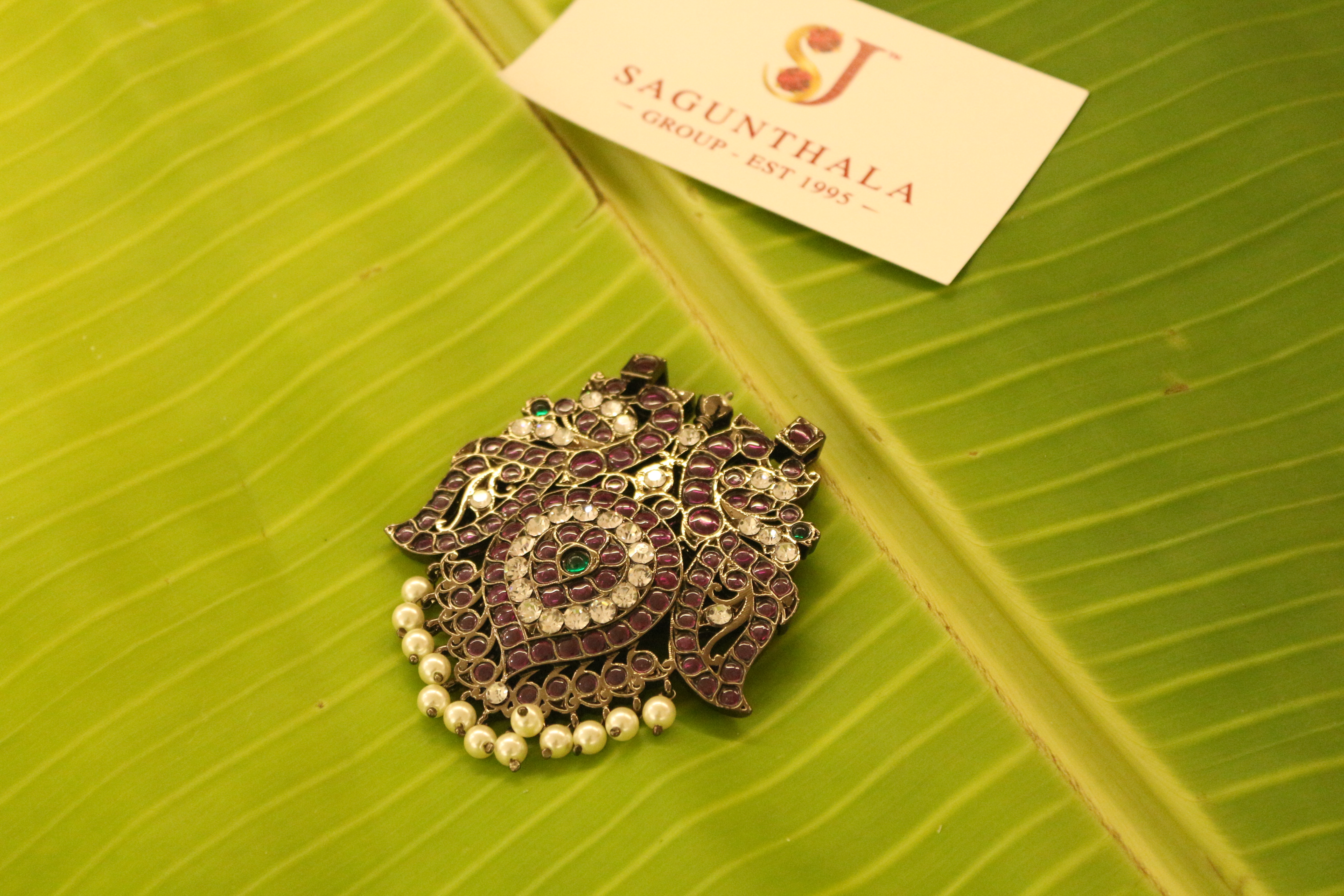 Black Antique Gandaberunda Rakodi / Dollar