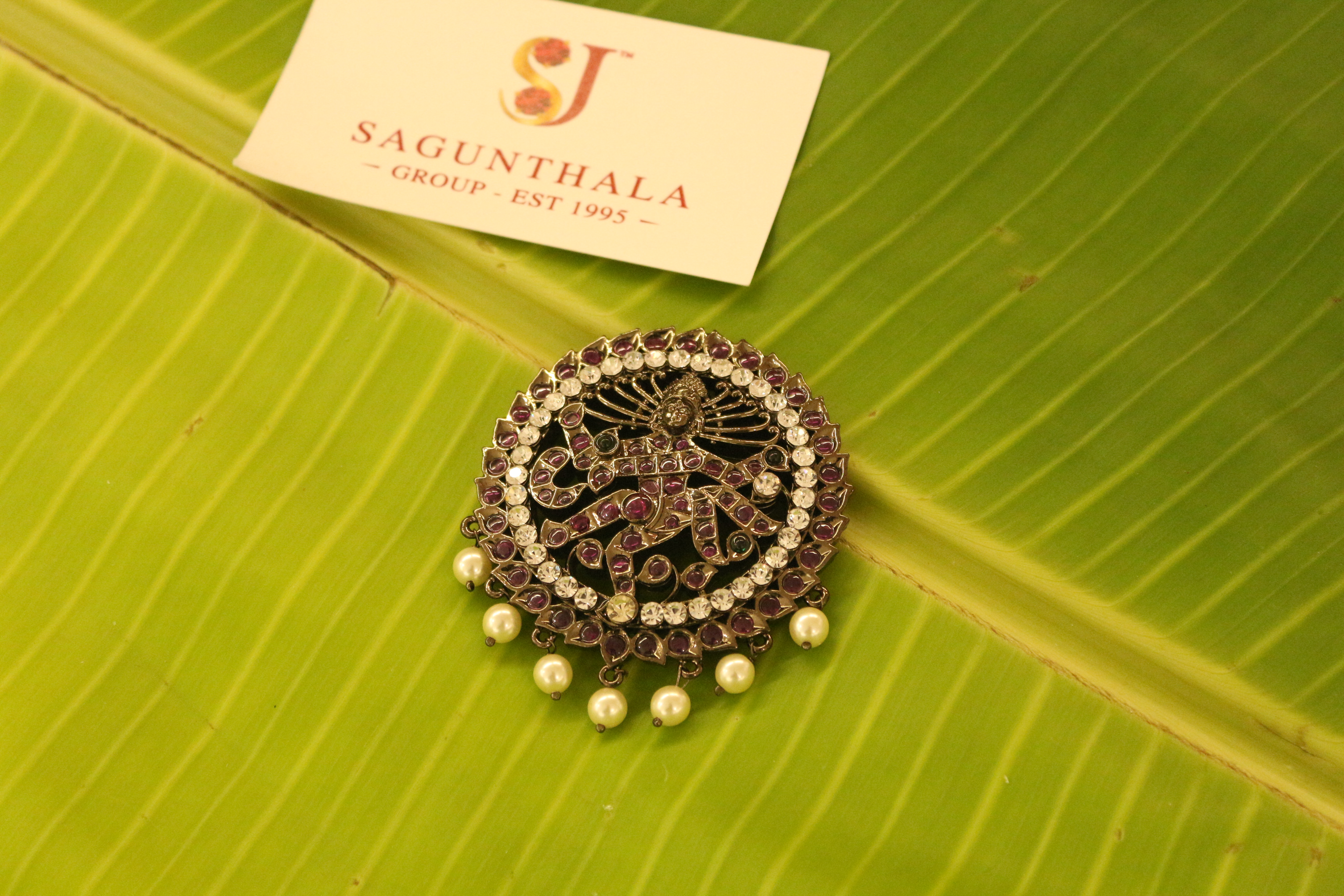 Black Antique Natarajar Rakodi