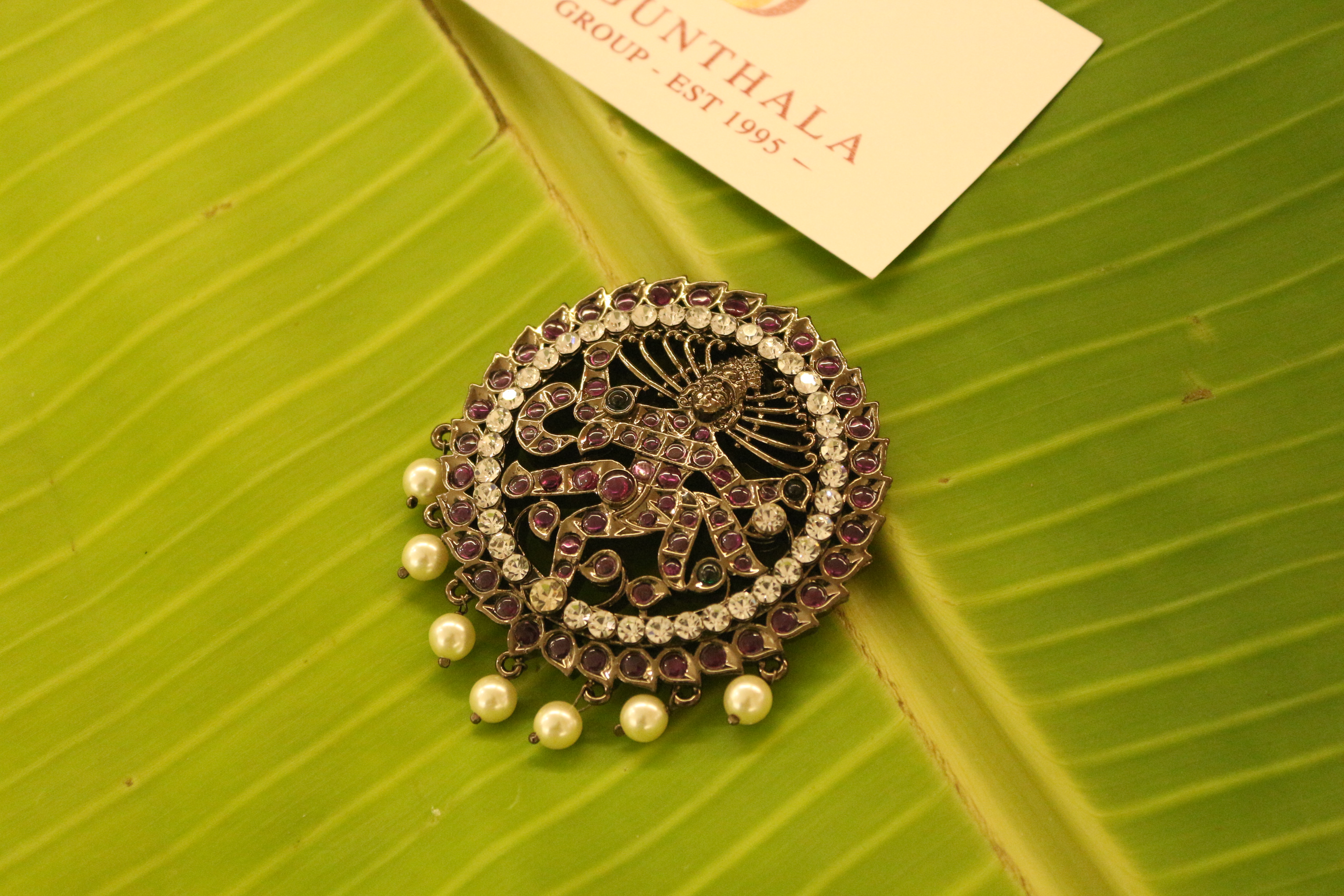 Black Antique Natarajar Rakodi