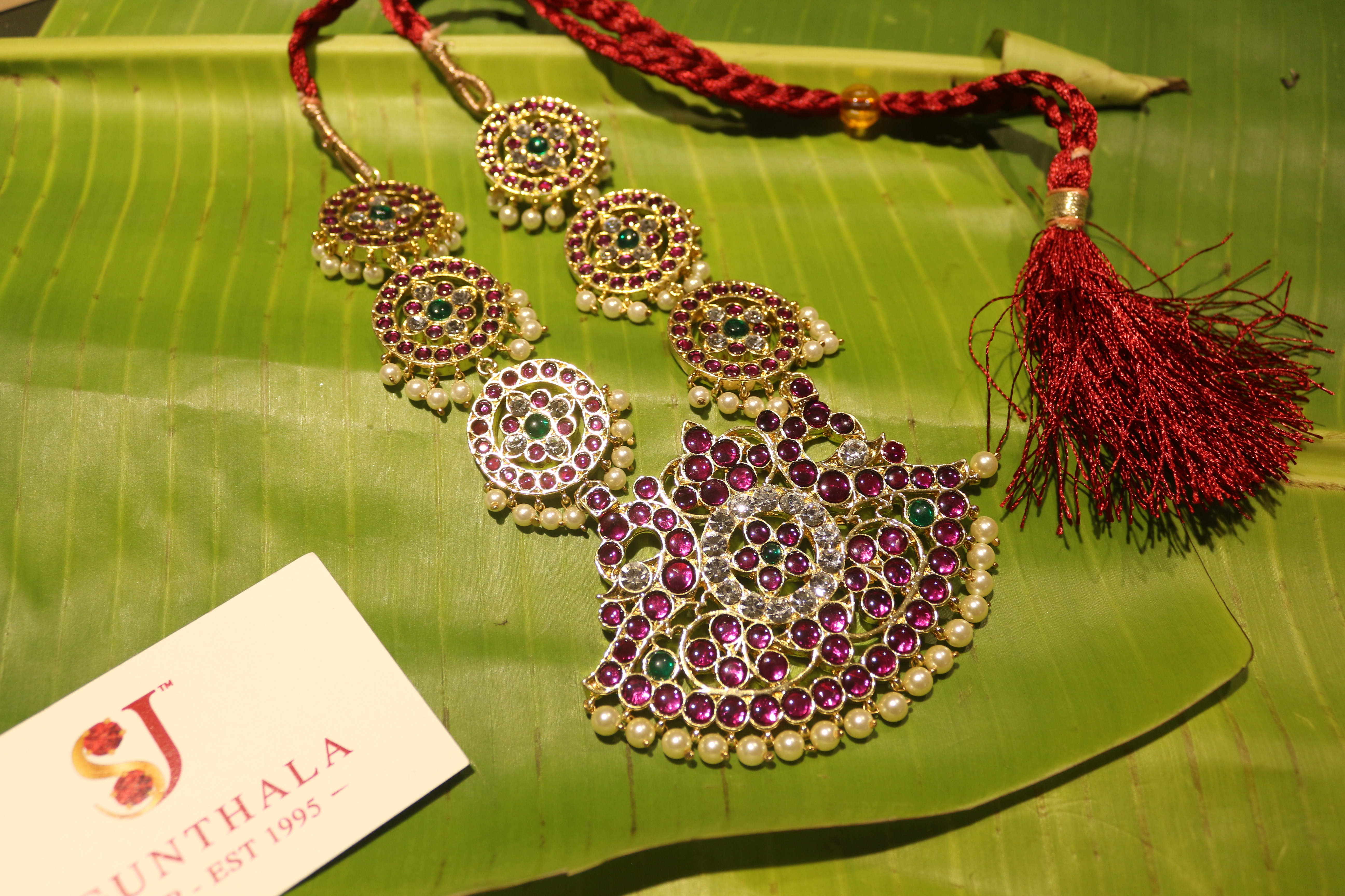 Pathakam Sun Necklace